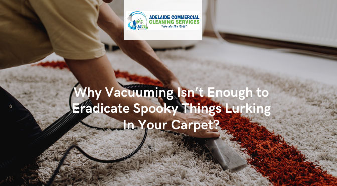 Why Vacuuming Isn’t Enough to Eradicate Spooky Things Lurking In Your Carpet?
